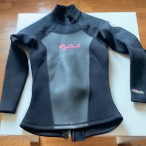 Rip curl wet suit top